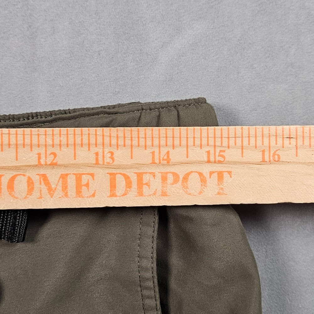 Boy Scouts of America Cargo Shorts Mens Small Olive Green Belted Utility Uniform - Picture 6 of 9